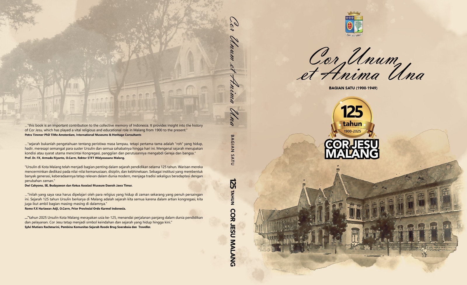 Cor Unum Et Anima Una 125 Tahun Ursulin Cor Jesu Malang