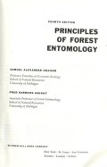 PRINCIPLES OF FOREST ENTOMOLOGY
