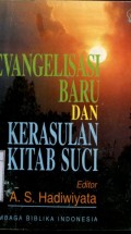 EVANGELISASI BARU DAN KERASULAN KITAB SUCI