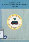KUMPULAN NASKAH PEMENANG LOMBA PENELITIAN ILMIAH REMAJA TAHUN 1999