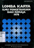 LOMBA KARYA ILMU PENGETAHUAN BAGI REMAJA 1978