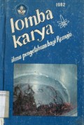 LOMBA KARYA ILMU PENGETAHUAN BAGI REMAJA 1982