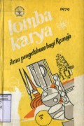 LOMBA KARYA ILMU PENGETAHUAN BAGI REMAJA 1979