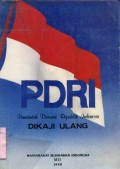 PDRI (PEMERINTAH DARURAT REPUBLIK INDONESIA) DIKAJI ULANG