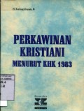PERKAWINAN KRISTIANI MENURUT KHK 1983