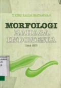 MORFOLOGI BAHASA INDONESIA