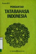 PENGANTAR TATA BAHASA INDONESIA