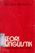 TEORI LINGUISTIK DAN BAHASA INDONESIA