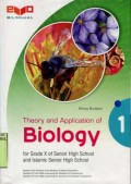 THEORY DAN APPLICATION OF BIOLOGY FOR GRADE X OF SENIOR HIGH SCHOOL AND ISLAMIC SENIOR HIGH SCHOOL