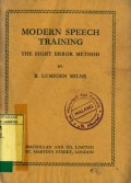 MODERN SPEECH TRAINNING