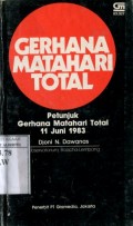 GERHANA MATAHARI TOTAL: PETUNJUK GERHANA MATAHARI TOTAL 11 JUNI 1983