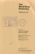 THE WORLD BOOK DICTIONARY: VOLUME 1