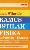 KAMUS ISTILAH FISIKA INDONESIA-INGGRIS