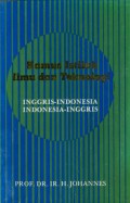 KAMUS ISTILAH ILMU DAN TEKNOLOGI: INGGRIS-INDONESIA