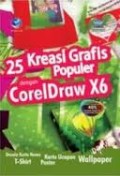 25 KREASI GRAFIS POPULER DENGAN COREL DRAW X6: DESAIN KARTU NAMA, T-SHIRT, KARTU UCAPAN, POSTER, DAN WALLPAPER