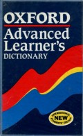 OXFORD ADVANCED LEARNER'S DICTIONARY