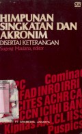 HIMPUNAN SINGKATAN DAN AKRONIM DISERTAI KETERANGAN