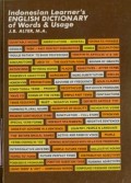 INDONESIAN LEARNER'S ENGLISH DICTIONARY OF WORDS & USAGE