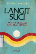 LANGIT SUCI: AGAMA SEBAGAI REALITAS SOSIAL