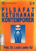 FILSAFAT KETUHANAN KONTEMPORER