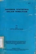 PERANAN STATISTIKA DALAM PENELITIAN