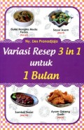 VARIASI RESEP 3 IN 1 UNTUK 1 BULAN