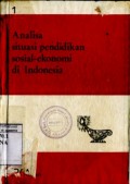 ANALISA SITUASI PENDIDIKAN SOSIAL-EKONOMI DI INDONESIA