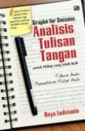 ANALISIS TULISAN TANGAN UNTUK HIDUP YANG LEBIH BAIK