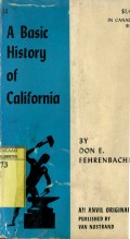 A BASIC HISTORY OF CALIFORNIA