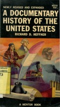 A DOCUMENTARY HISTORY OF THE UNITED STATES
