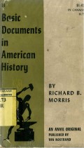 BASIC DOCUMENTS IN AMERICAN HISTORY