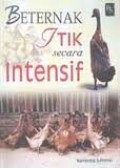 BETERNAK ITIK SECARA INTENSIF