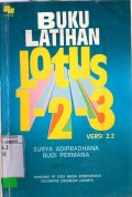 BUKU LATIHAN LOTUS 1-2-3 VERSI 2.2