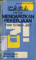 CARA UNTUK MENDAPATKAN PEKERJAAN