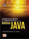 DASAR ALGORITMA & STRUKTUR DATA DENGAN BAHASA JAVA