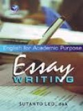 ENGLISH FOR ACADEMIC PURPOSE ESSAY WRITING