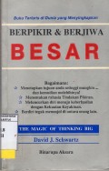 BERPIKIR DAN BERJIWA BESAR