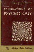 FOUNDATION OF PSYCOLOGY