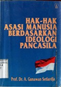 HAK-HAK ASASI MANUSIA BERDASARKAN IDEOLOGI PANCASILA