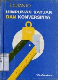 HIMPUNAN SATUAN DAN KONVERSINYA