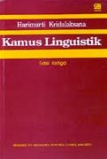 KAMUS LINGUISTIK