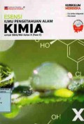 Esensi Ilmu Pengetahuan Alam Kimia untuk SMA/MA kelas x (fase E )