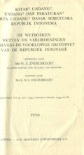 KITAB UNDANG-UNDANG DAN PERATURAN SERTA UNDANG-UNDANG DASAR SEMENTARA REPUBLIK INDONESIA