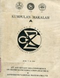 KUMPULAN MAKALAH A: 6TH SOUTH EAST ASIA CONFERENCE ON MATHEMATICS EDUCATION (SEACME 6) & KONFERENSI NASIONAL MATEMATIKA VII