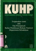 KUHP (KITAB UNDANG-UNDANG HUKUM PIDANA)