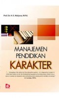 MANAJEMEN PENDIDIKAN KARAKTER