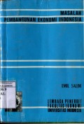 MASALAH PEMBANGUNAN EKONOMI INDONESIA