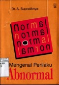 MENGENAL PERILAKU ABNORMAL