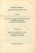 NASKAH PERSIAPAN UNDANG-UNDANG DASAR 1945