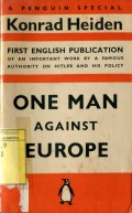 ONE MAN AGAINTS EUROPE